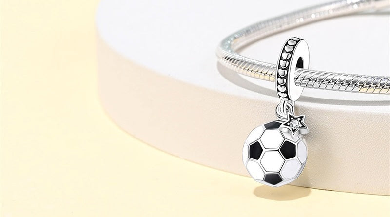 fifa worldcup football charm for bracelet jewellery celebration